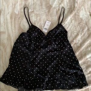 Abercrombie polka dot cami